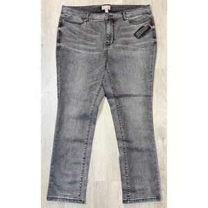 Motto Women's Straight-Leg Jeans Denim Midnight Wash Size 16WP NWT